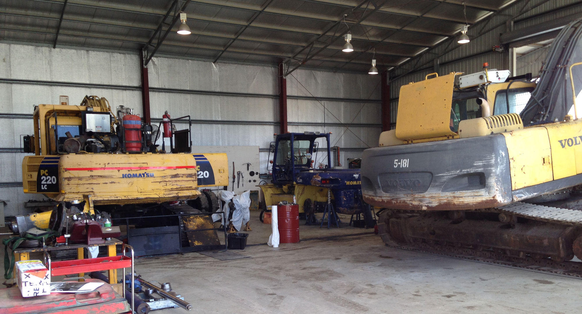 plant machinery repairs