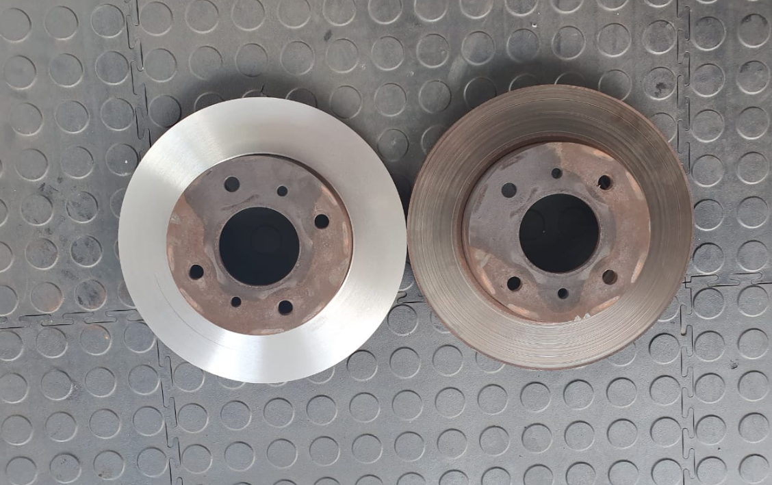 brake disc skimming